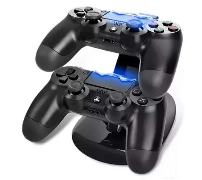 Base vertical cargadora para joystick playstation 4