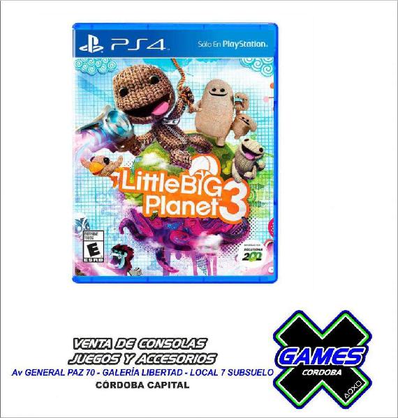 LITTLE BIG PLANET 3 PARA PS4