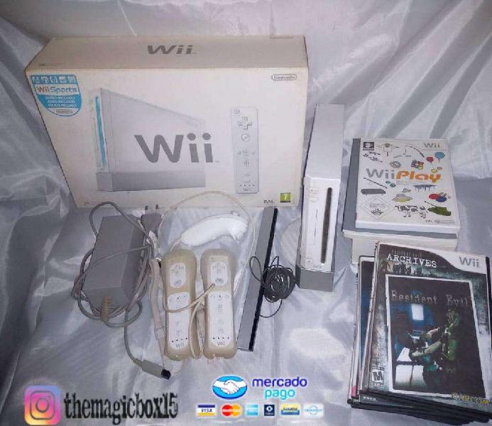 Nintendo Wii Flasheada Usb Como Nueva