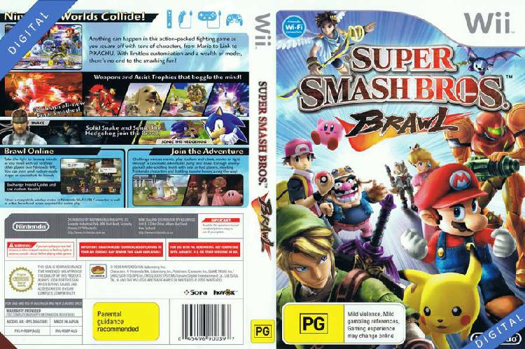 Super Smash Bros Brawl para Nintendo Wii y Wii U