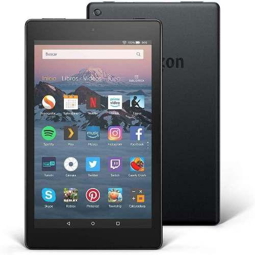 Tablet Amazon Fire Hd 8 32gb Con Alexa + Cargador + Cuotas