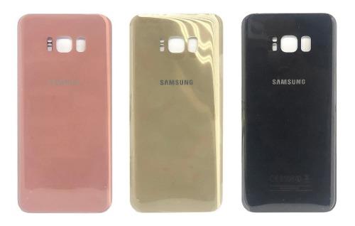 Tapa Trasera Repuesto Vidrio Samsung Galaxy S8 Plus Recoleta