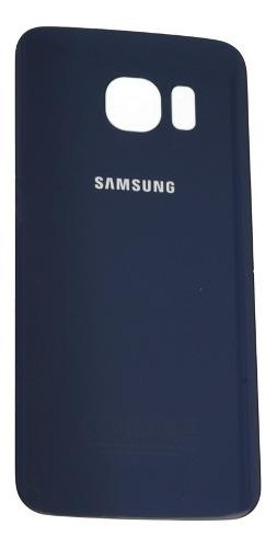 Tapa Trasera Samsung Galaxy S6 Edge G925 Azul Oscuro