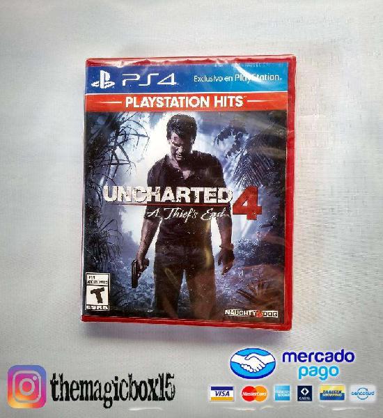 Uncharted 4 - Ps4 Nuevo