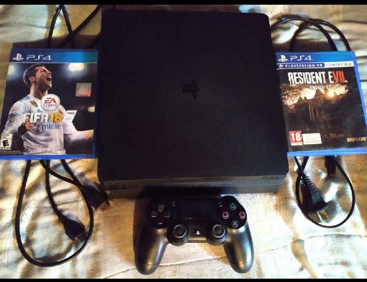 Vendo Ps4 Slim 1tb Usada