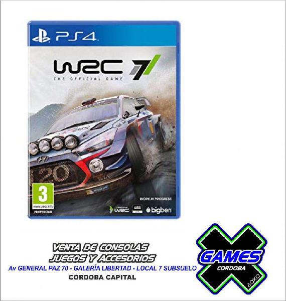 WRC 7 PARA PS4