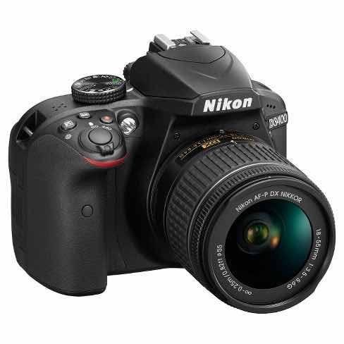 Cámara Réflex Nikon D3400 Kit Con Lente 18-55mm Vr Af-p