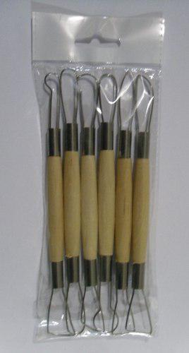 Desbastadores Pack X 6 (plasticera, Arcilla, Escultura)