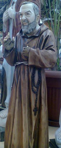 Imagen Religiosa Estatua Padre Pio /s.c.jesús /m.m. 60 Cm