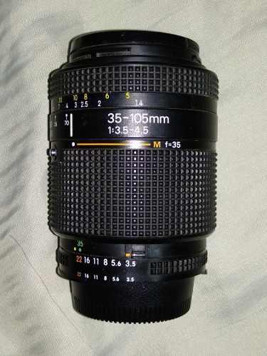 Lente Nikon 35 105 1:3.5 4.5 Macro