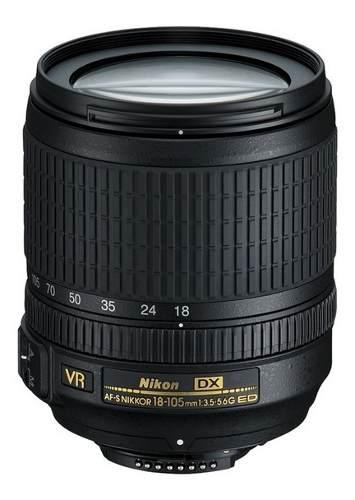 Lente Nikon Nikkor Dx Af-s 18-105mm F 3.5-5.6g Ed Vr
