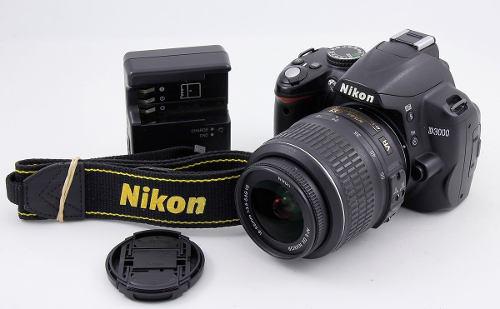 Nikon D3000 Con Lente 18-55 Vr