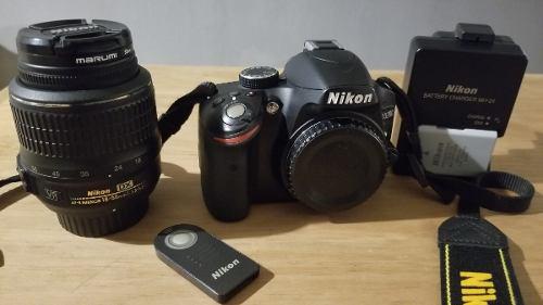 Nikon D3200 + Lente Kit Af-s 18-55 Mm + Bateria Extra