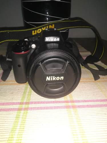 Nikon D5300 Con Lente Nikkor 50 Mm 1.4 Af-s