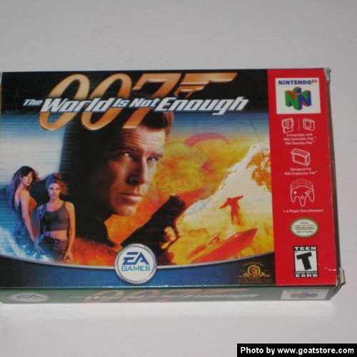 Nintendo 64 007 The World Is Not Enough Solo La Caja