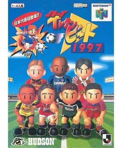 Nintendo 64 J League Eleven 1997 Japon Solo La Caja Y Libro