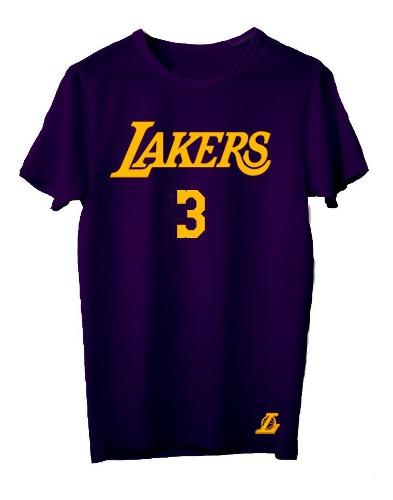 Remera Basket Nba Los Angeles Lakers (007) #3 Anthony Davis