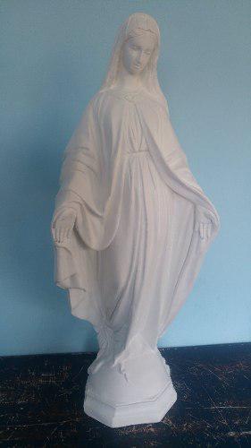 Virgen Madalla Milagrosa De Cemento 65cm