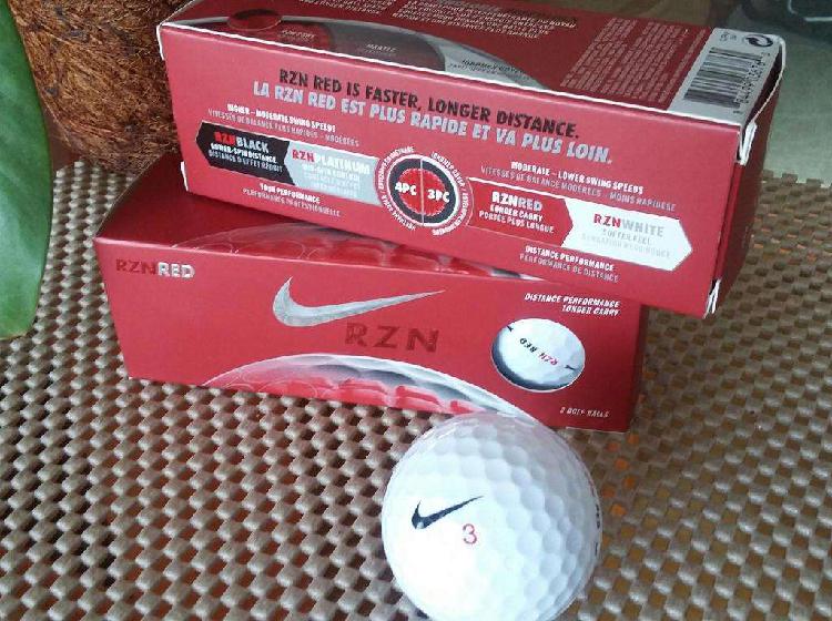 6 Pelotas de Golf Nike RZN Red en 2 cajas x 3 - Nuevas