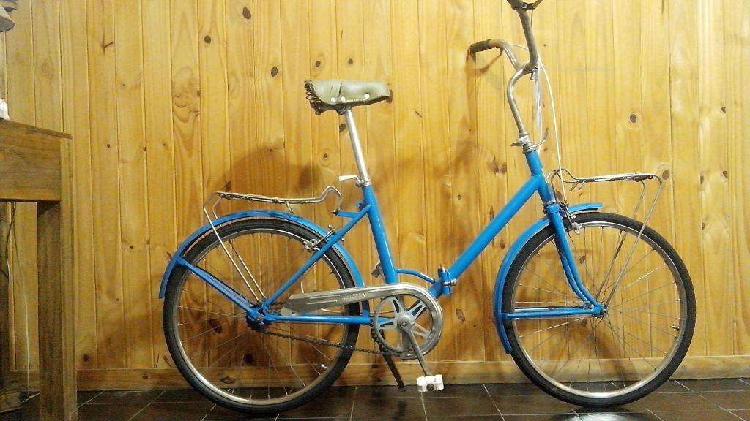 Bicicleta Aurorita plegable antigua rodado 24