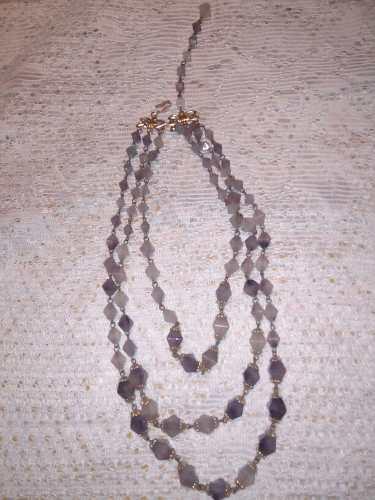 Collar De Piedras Naturales Antiguo