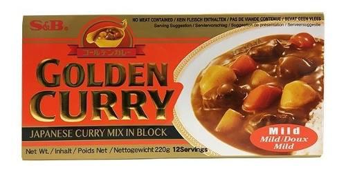 Curry Golden Suave 240 Grs Japon Condimento