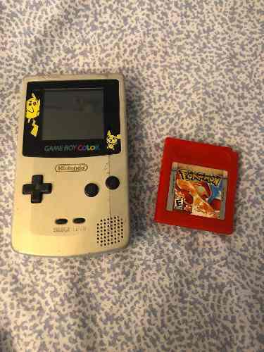 Game Boy Color Y Pokemon Red