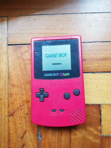 Gameboy Color Nintendo Rojo