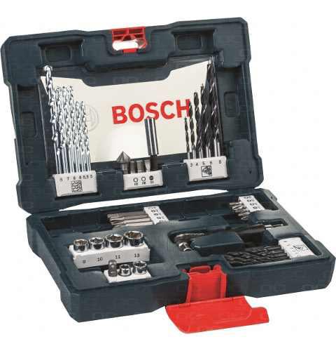 Juego Set Kit Bosch 41 Pzs Accesorios | Mechas Madera Metal