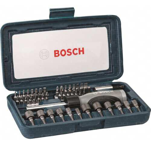 Juego Set Kit Bosch Profesional 46 Pzs Accesorios Puntas