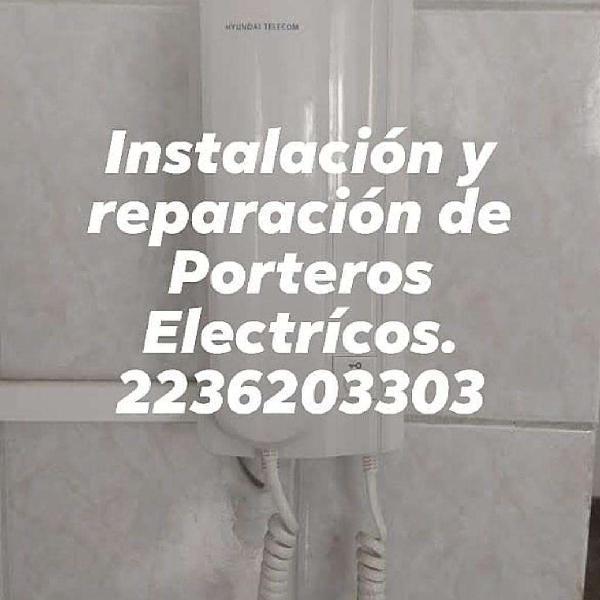 Instalación Porteros Electrícos