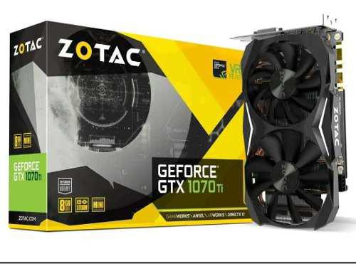 Placa Video Zotac 8gb 1070ti Nueva Sin Uso