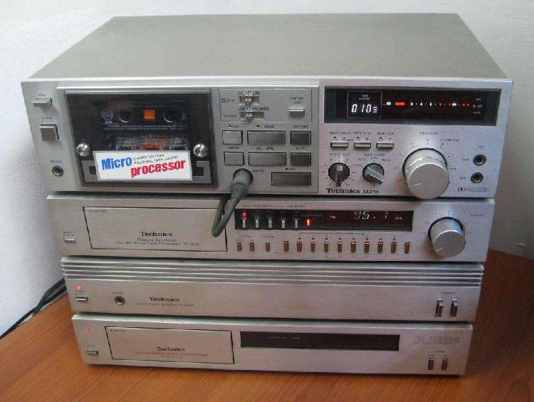 Equipo technics 808 potencia pre tuner deck y remoto en