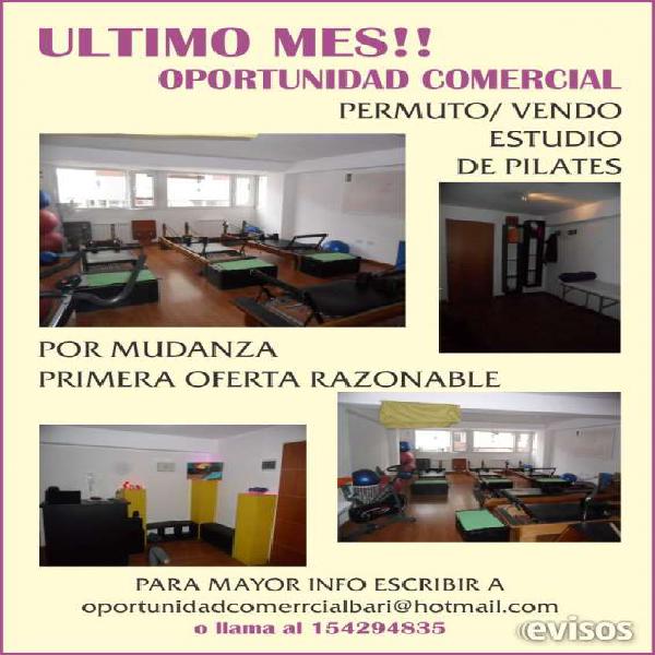 Estudio de pilates vende fondo comercio en San Carlos de