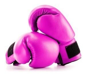 Guantes Boxeo Kick Boxing Ufc Muay Box 10 Oz Rosa