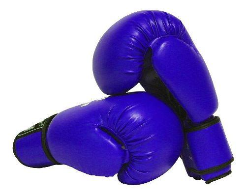 Guantes Boxeo Kick Boxing Ufc Muay Box 12 Oz Azul