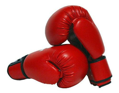 Guantes Boxeo Kick Boxing Ufc Muay Box 12 Oz Rojo