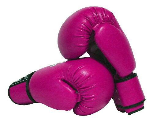 Guantes Boxeo Kick Boxing Ufc Muay Box 12 Oz Rosa