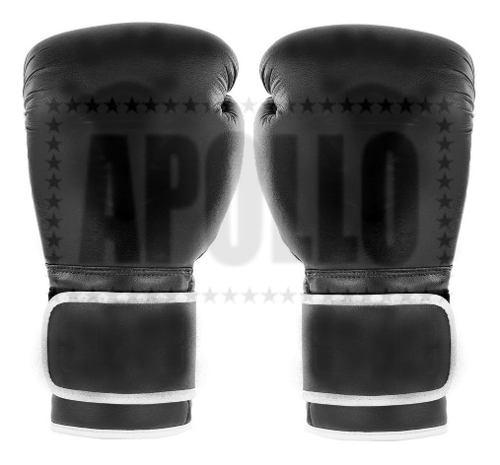 Guantes De Boxeo Cuero Sintetico 14oz Box Boxing Ufc Black