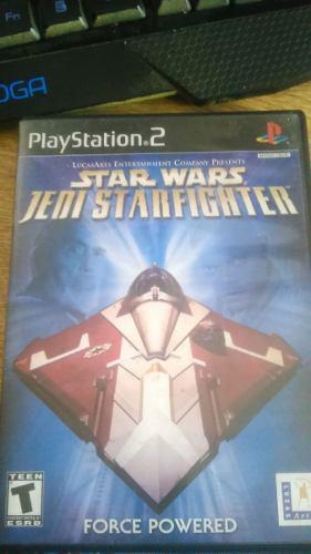 Juego De Play 2 Original De Star Wars Jedi Starfighter