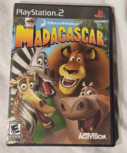 Juego Madagascar Físico Ps2 Original Local A La Calle