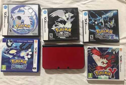 Nintendo 3ds Xl Pokémon Black Black2 Zafiroalfa Y