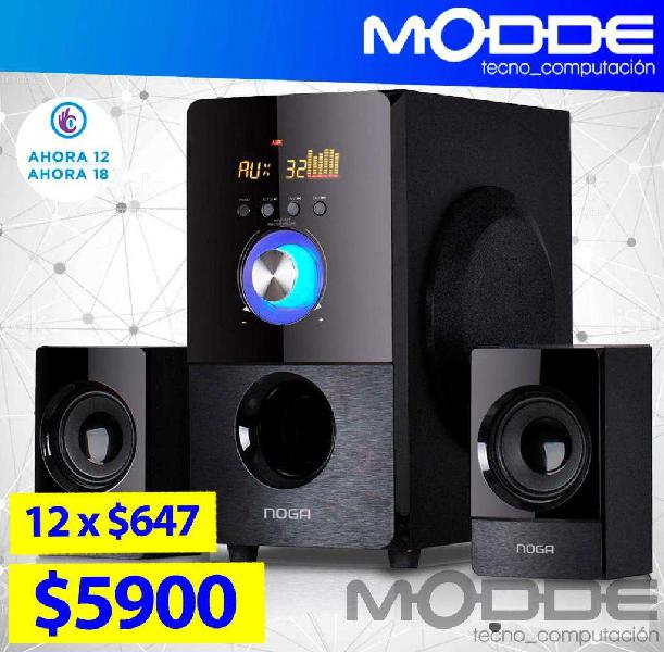 PARLANTES 2.1 BLUETOOTH NOGA DUBAI // MODDE TECNO