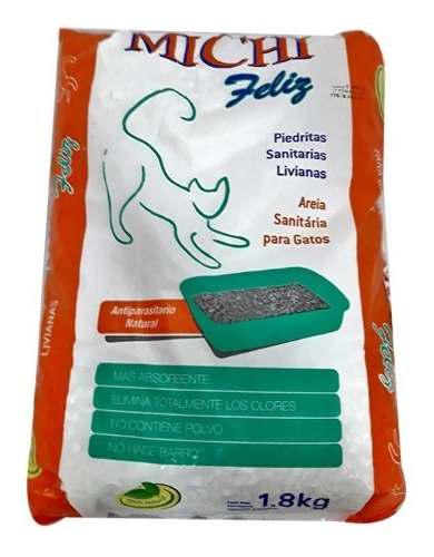 Piedras Sanitarias Gatos Michi Feliz 36 Kg Envío Gratis