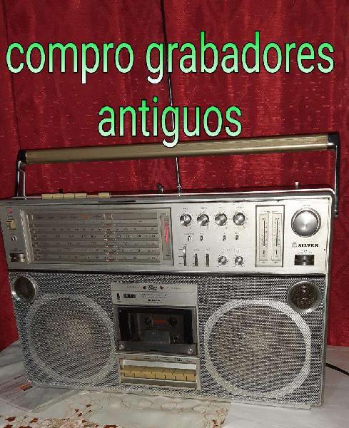 Radiograbadores Antiguos.