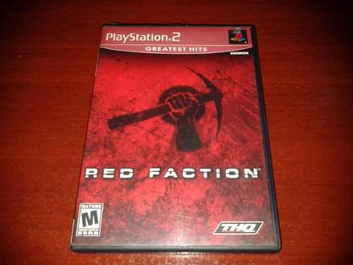 Red Faction Juego Ps2 Físico Original Leer!!!