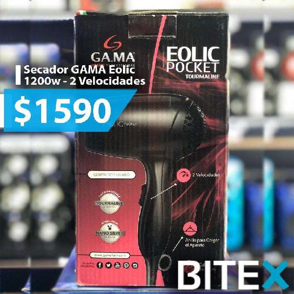 Secador GAMA Eoilic Pocket 1200w