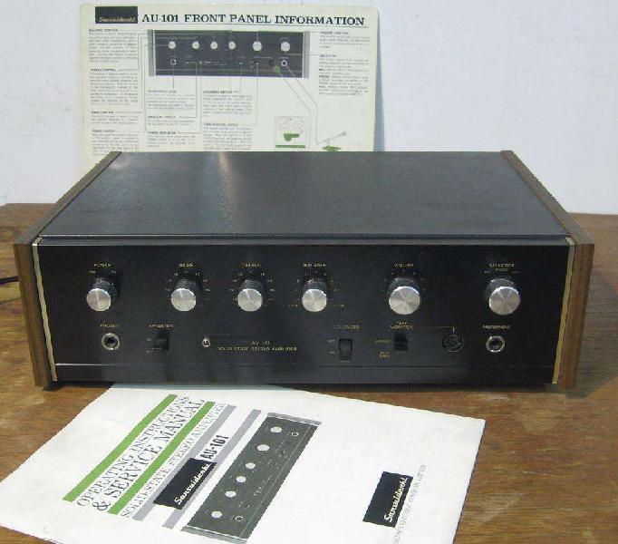 amplificador SANSUI AU101 JAPAN orig de coleccion en S