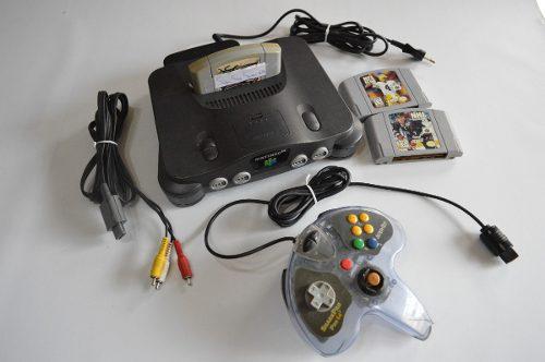 Consola Nintendo 64 Con Juegos Y Joystick N64 Funcionando