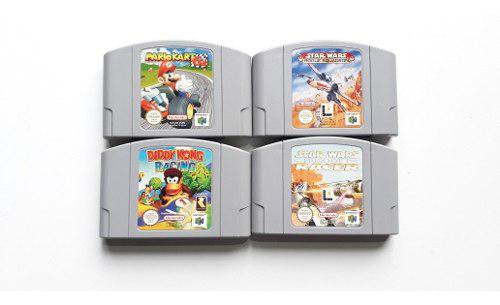 Lote: 3 Juegos De Nintendo 64 Europeos Mario Kart Vendido